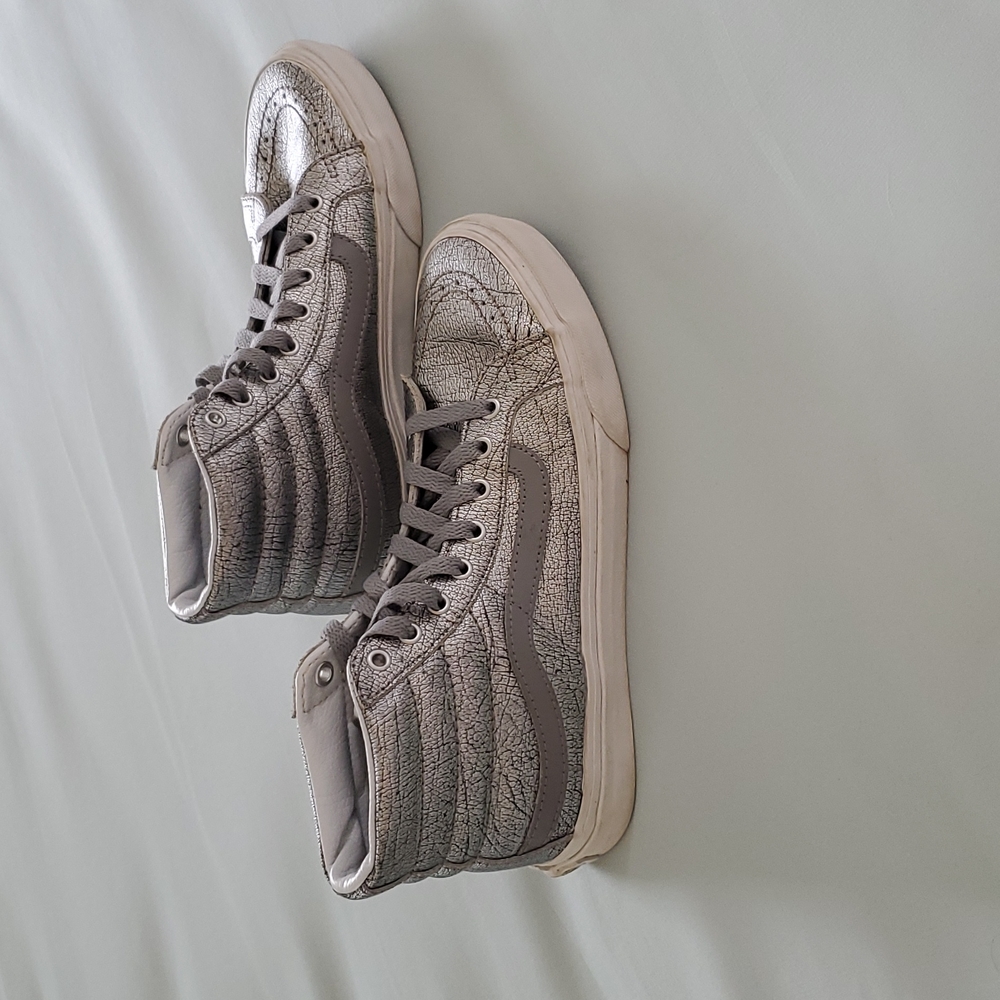 Vans Silver Metallic Sk8-Hi